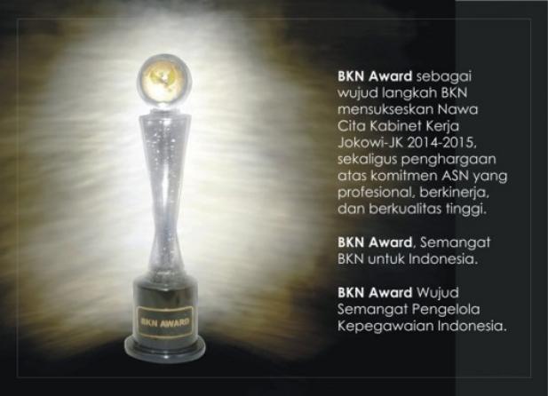 BKN Award Sebagai Wujud Mensukseskan Nawacita (Translate)