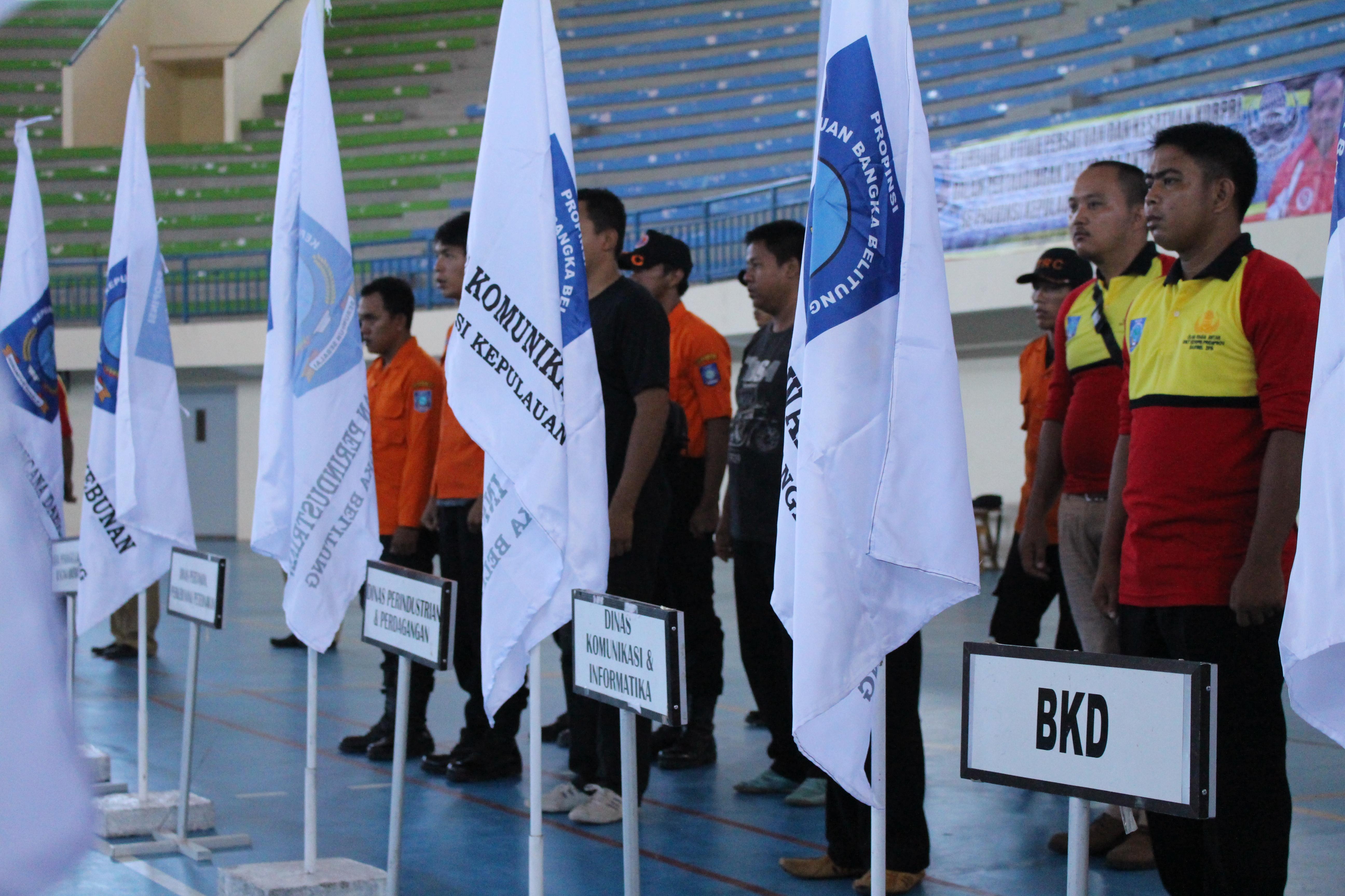 Pertandingan Olahraga Antar Unit KORPRI Se Pemprov Babel Dibuka