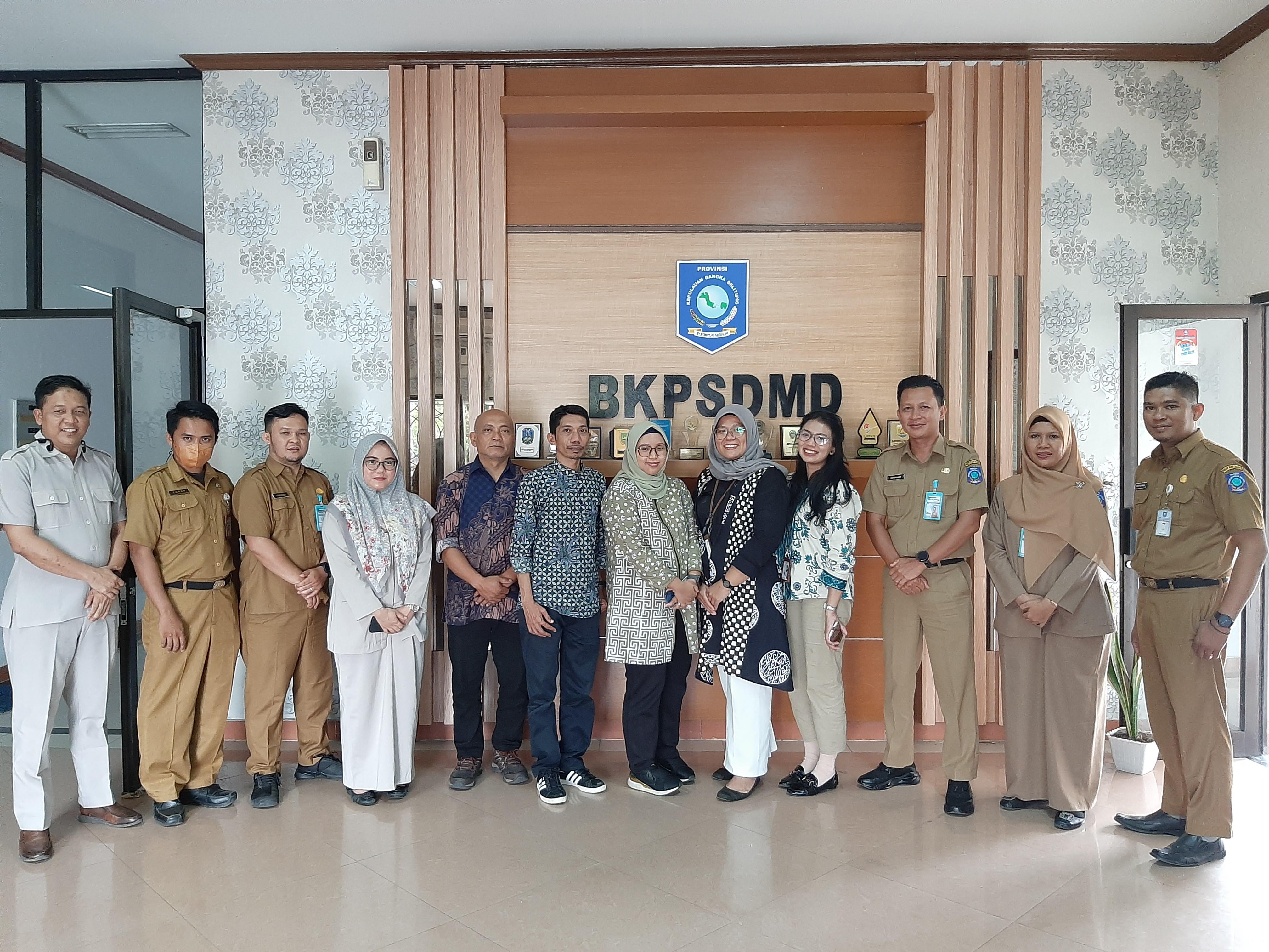 Pusbangpeg BKN RI RTL ke BKPSDMD Bangka Belitung
