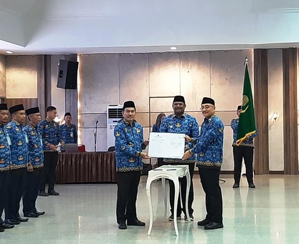 Pengukuhan PAW Kelima Pengurus KORPRI, Pj Gubernur Safrizal: Berikan Kontribusi Nyata Untuk Kemajuan Bangsa