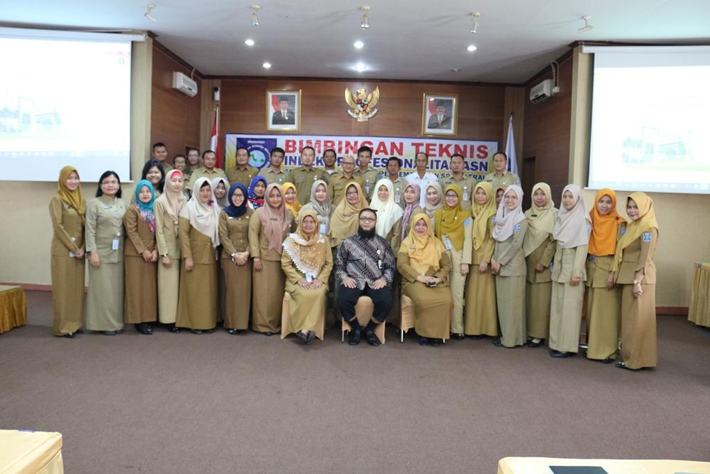 Indeks Porfesionalitas ASN Prov. Babel Terus di Evaluasi