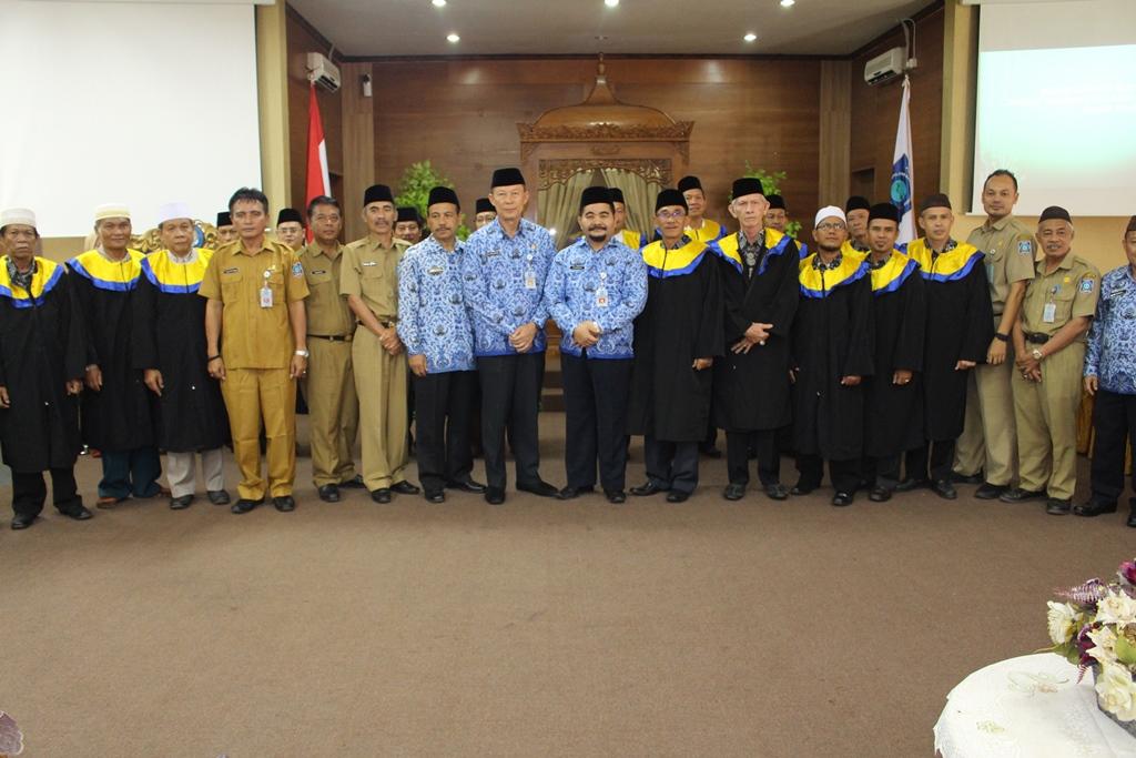 Sekda Yan Megawandi Buka Secara Resmi STQ Korpi Tingkat Provinsi Kepulauan Bangka Belitung.