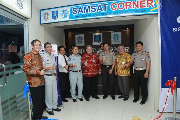 Sekda Pemprov Babel Resmikan Samsat Corner