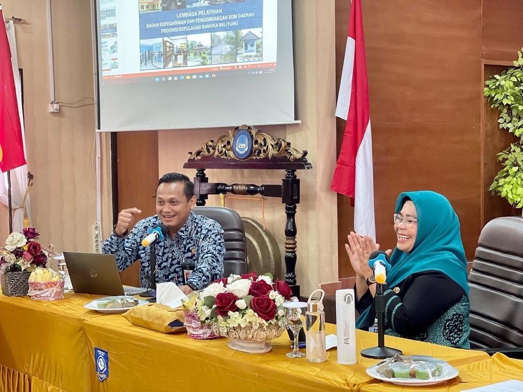 Visitasi Re-Akreditasi, BKPSDMD Babel Jalani Proses