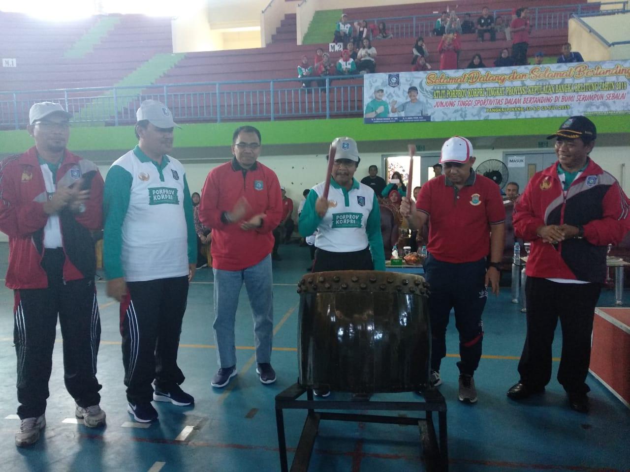 Porprov Babel Ke-3 Resmi Dibuka