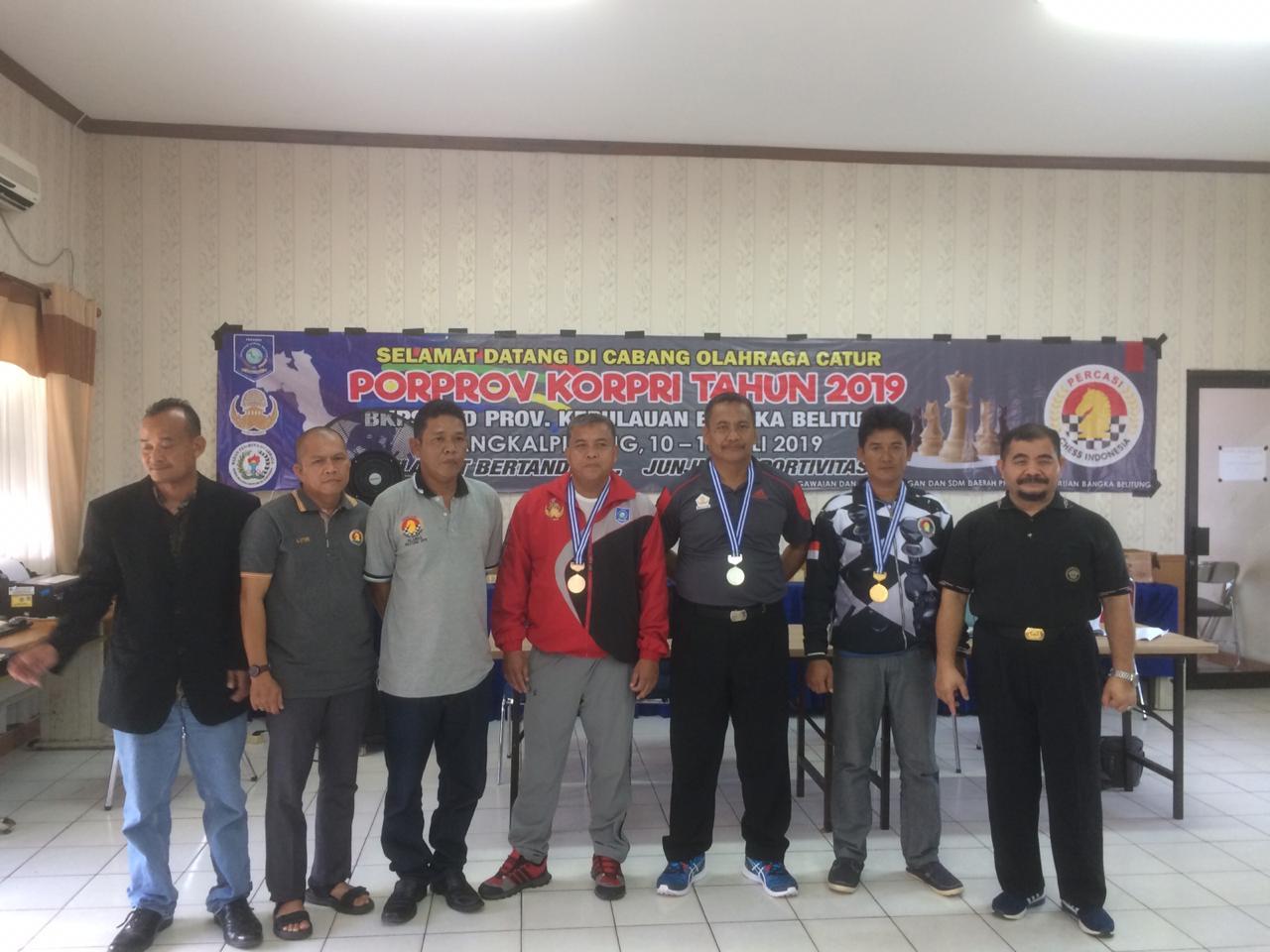 Cabor Catur Usai, Suhendra Banggakan Bangka Selatan