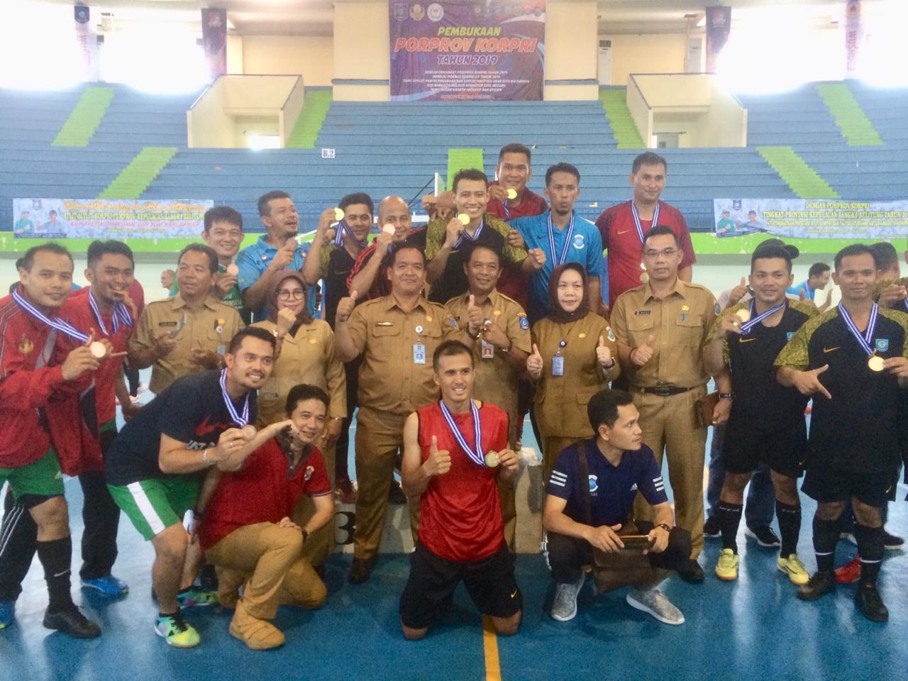 Bangka Selatan Toreh Prestasi Kembali Untuk Cabor Futsal