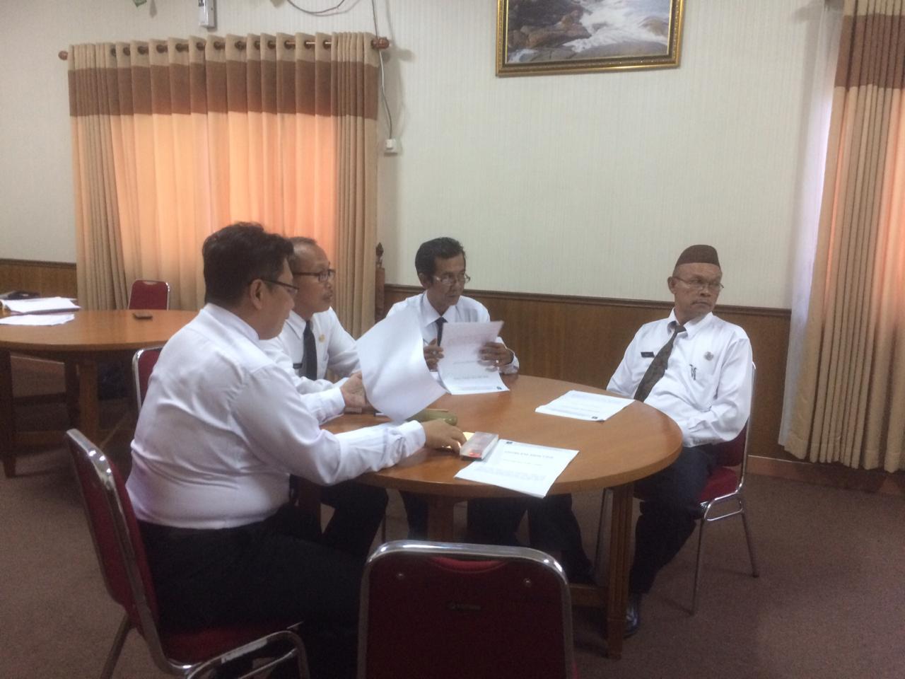 BKPSDMD Babel Laksanakan Penilaian Kompetensi Bagi Sembilan Pejabat Pimpinan Tinggi Pratama Bangka Barat