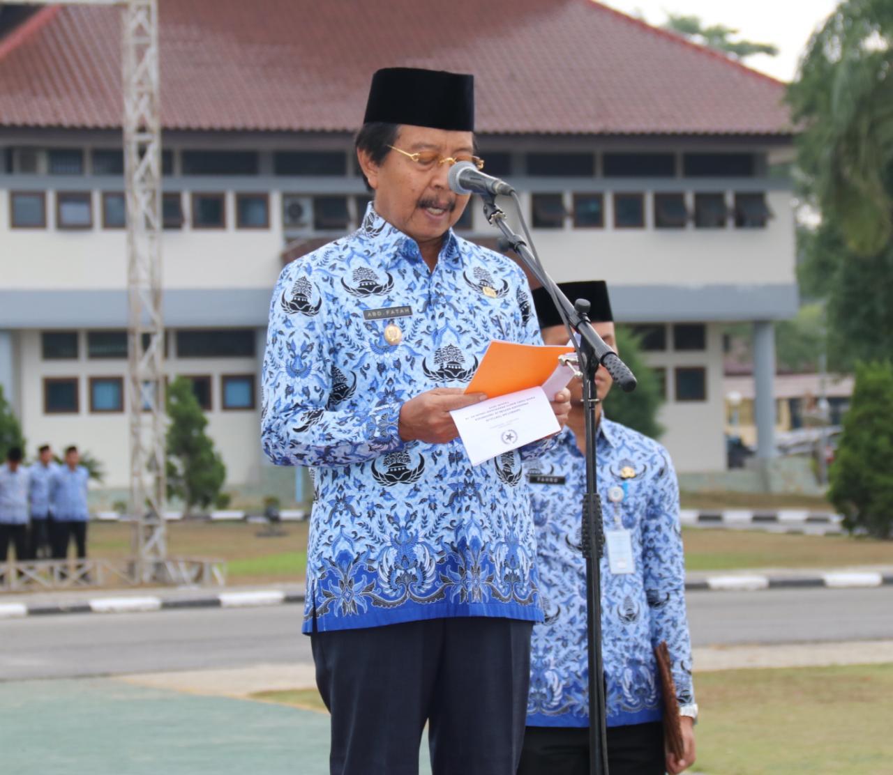 HUT Ke-48 Korpri, ASN Babel Simak Sambutan Tertulis Penasihat Nasional Korpri