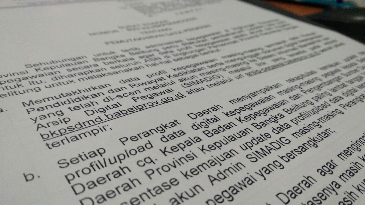 Segera Perbarui Data Profil Kepegawaianmu!