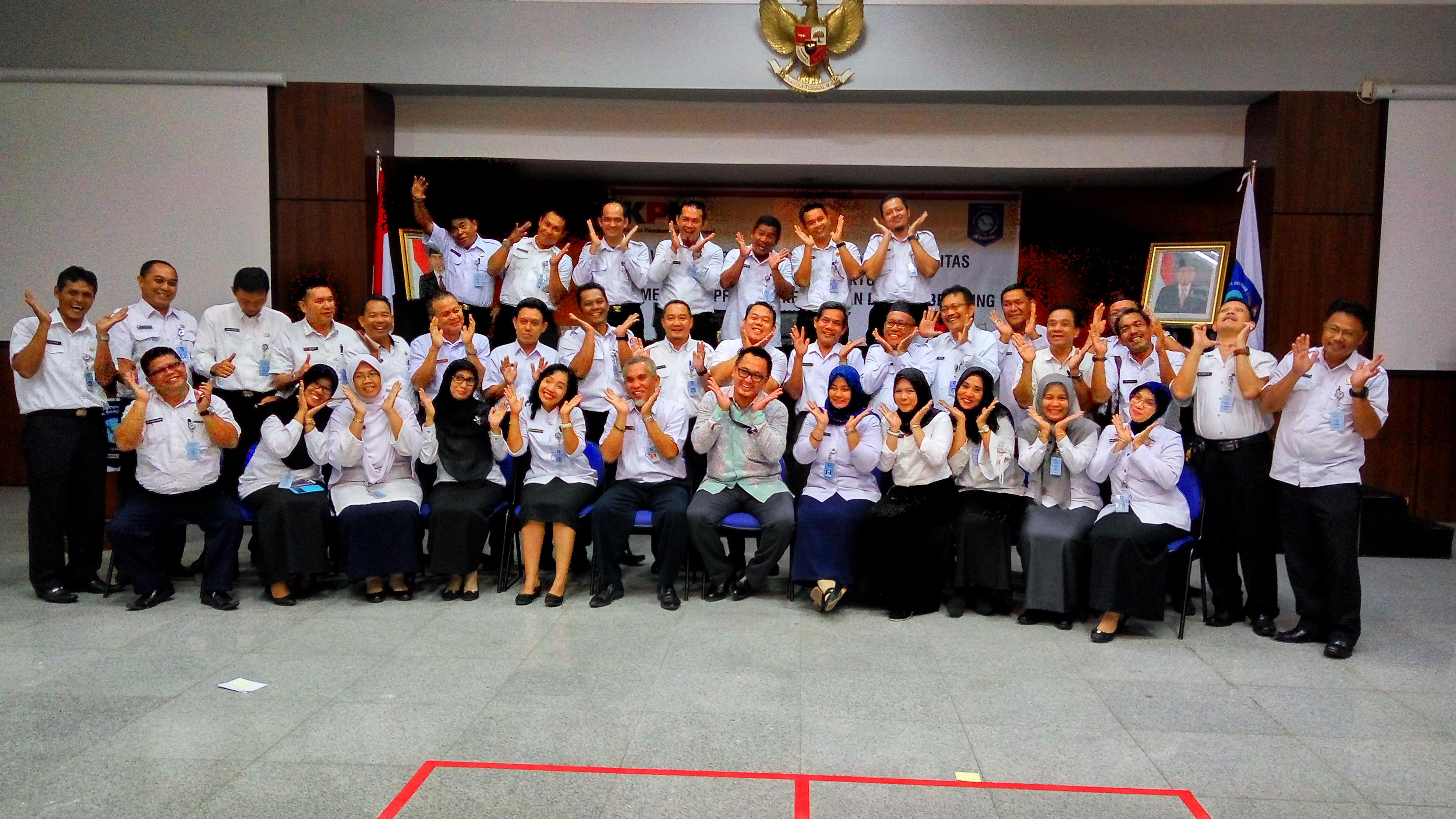 BKPSDM gelar Workshop Tunas Integritas bagi Pejabat Eselon III