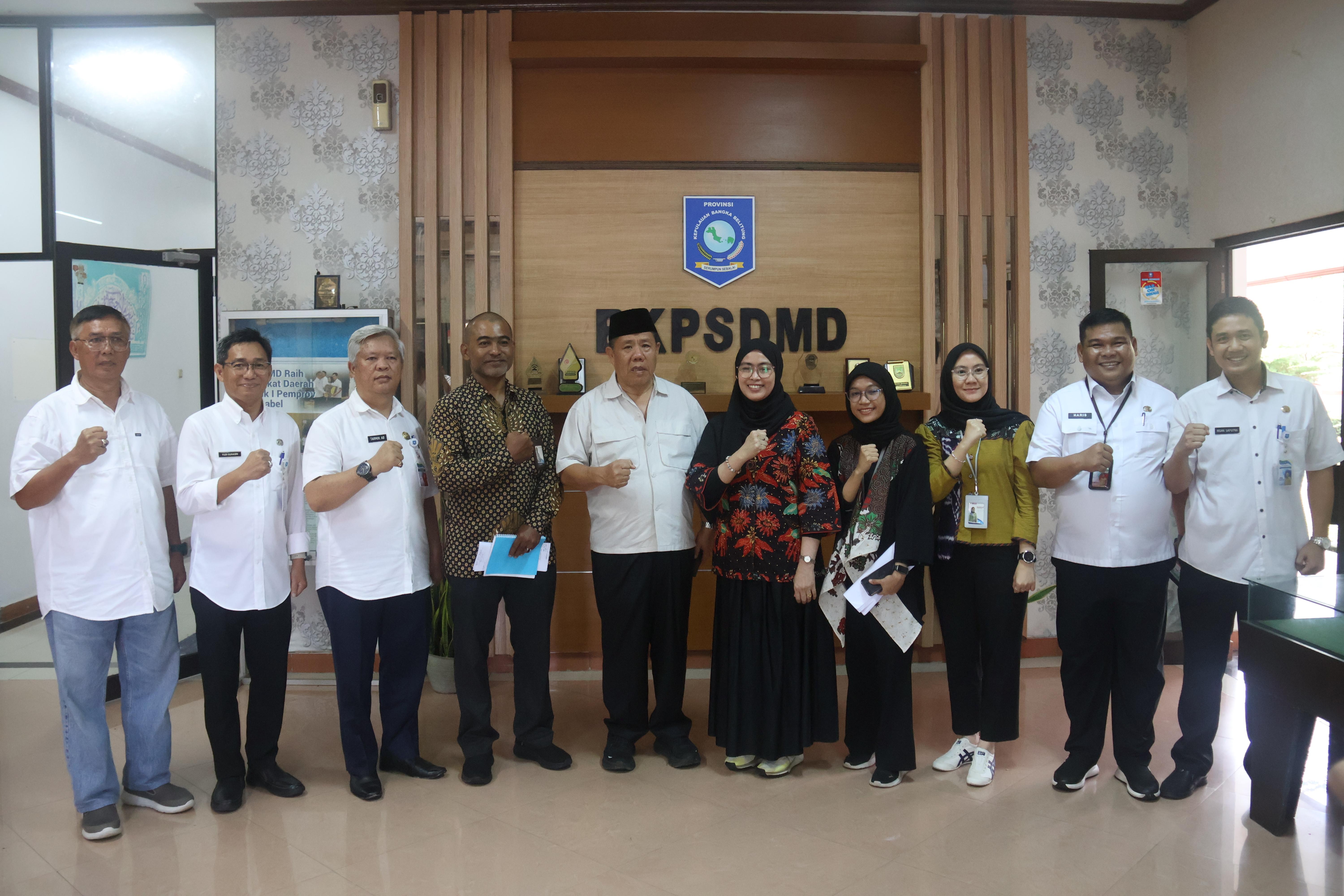 Upayakan Akreditasi Lembaga Penilaian Kompetensi, BKPSDMD Didukung Pimpinan Diapresiasi BKN