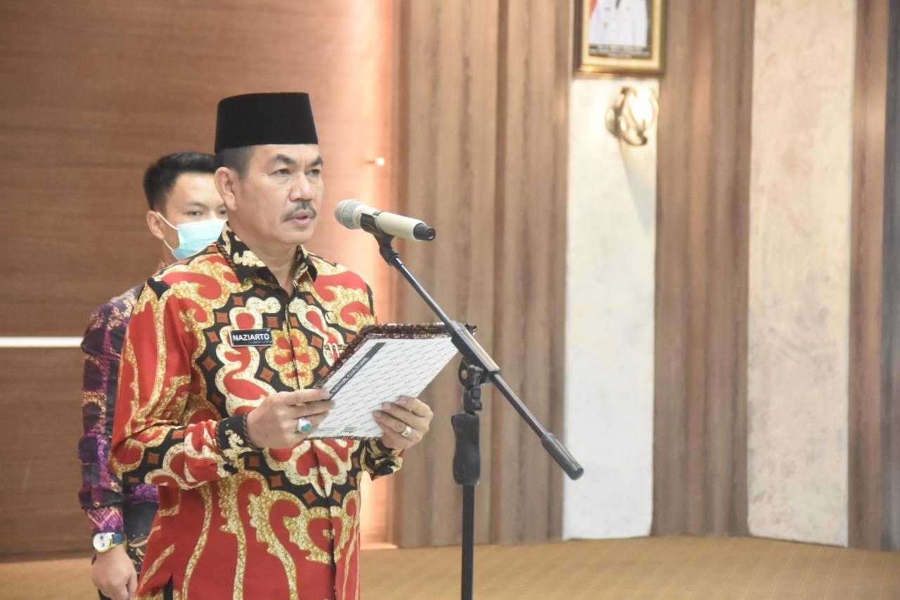 Lantik 46 JFT, Naziarto Sebut Tiga Pengabdian ASN