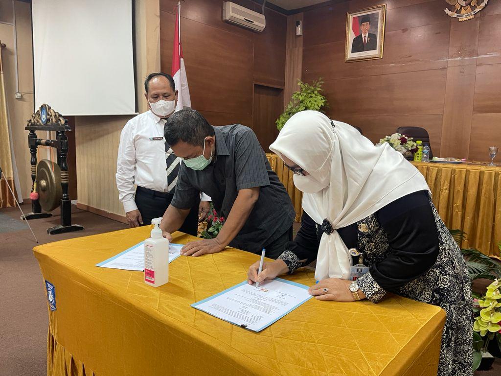 BKPSDMD Bangka Tengah Jadi Kabupaten Pertama Tandatangani PKS Assessment Center BKPSDMD Bangka Belitung