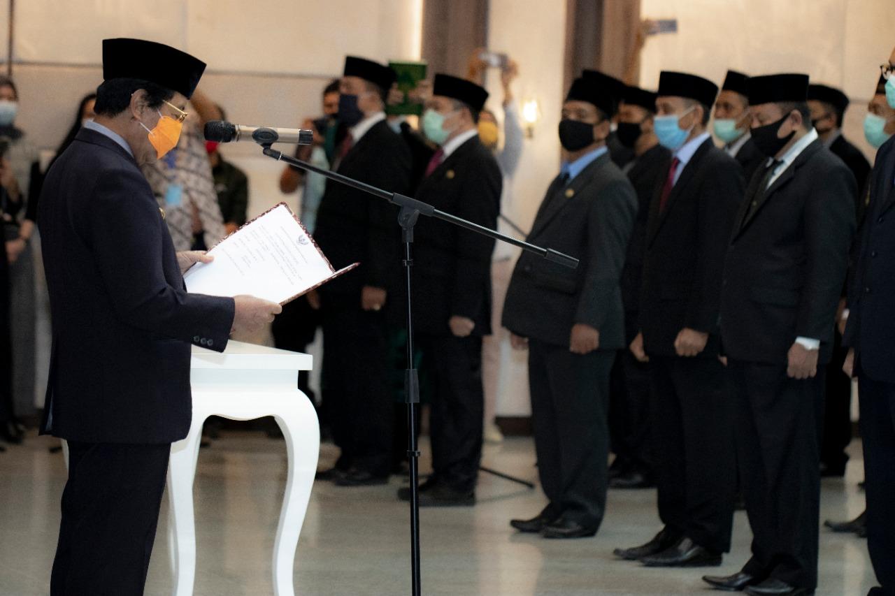 Pelantikan Pertama Masa New Normal