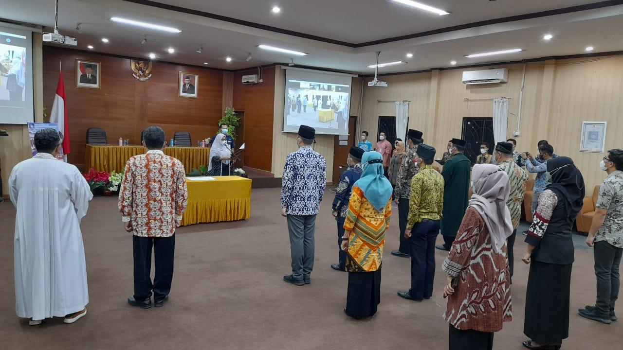 Malam Pergantian Tahun Baru, BKPSDMD Babel Tuntaskan Pelantikan Penyetaraan 