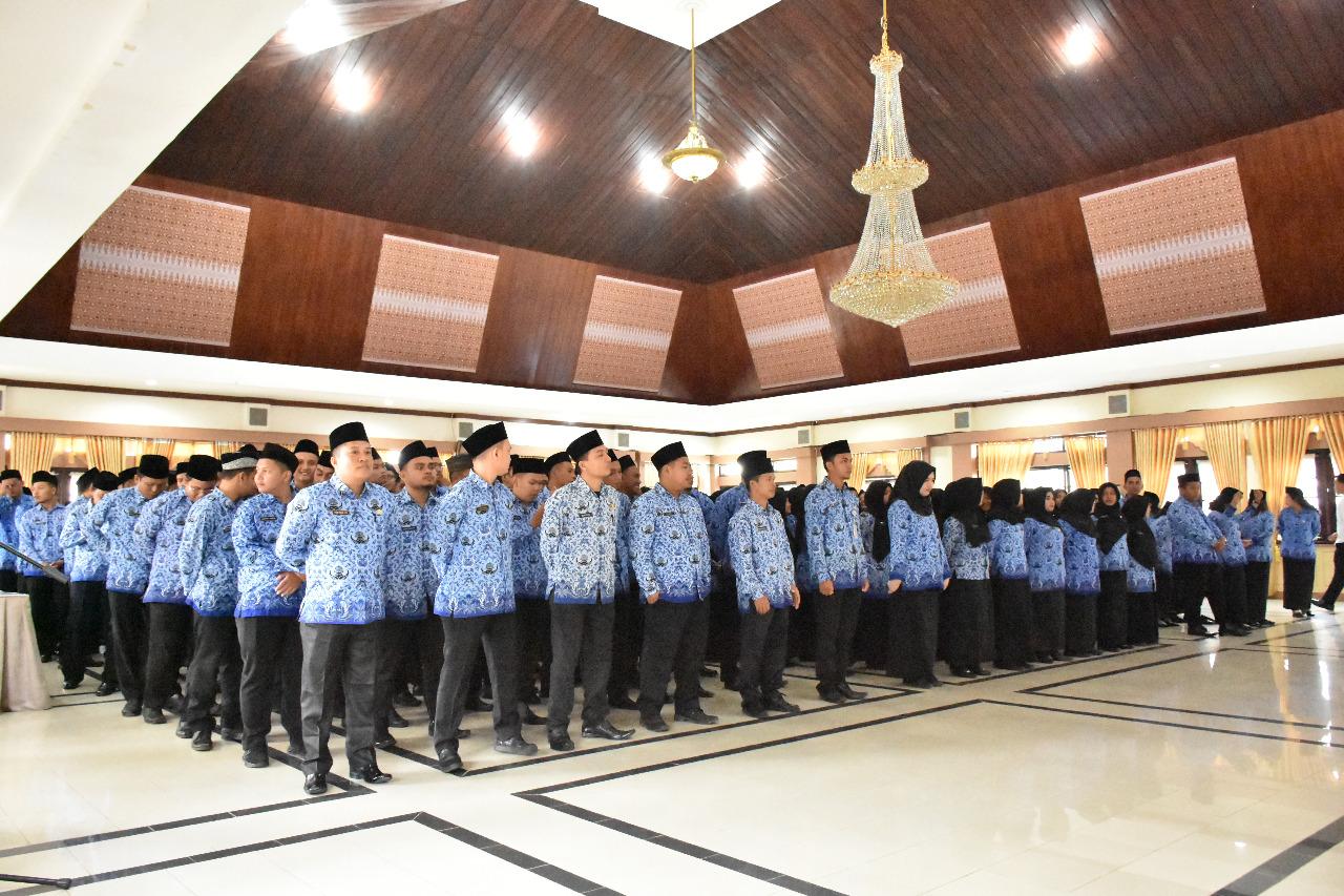 Pengangkatan 257 CPNS, Erzaldi: Selalu Minta Do’a Orang Tua