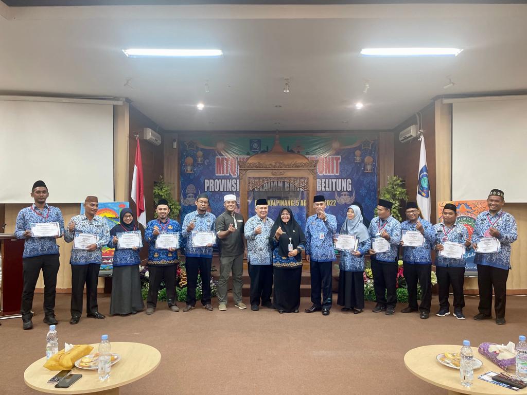 KORPRI Bangka Belitung Tuntaskan MTQ KORPRI Tingkat Unit dengan Sukses 