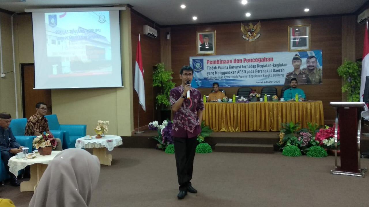 Hindari Tindak Pidana Korupsi, Hidup Sederhana dan Hargai Sumpah 