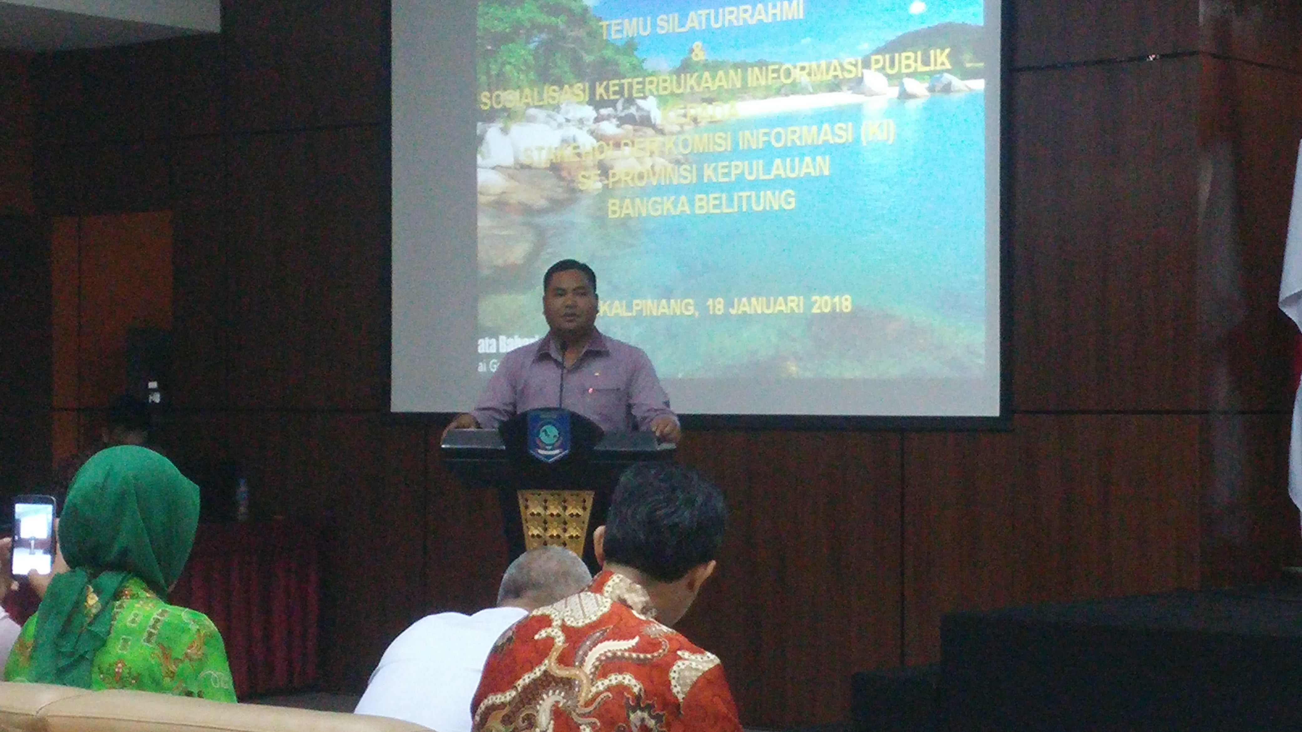 Sekda Yan Megawandi Puji Kinerja Komisi Infomasi Provinsi (KIP) 