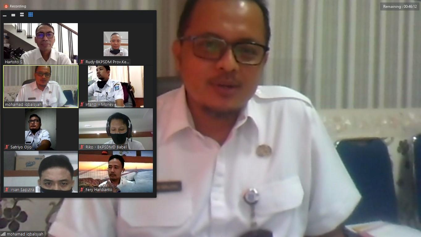 BKPSDMD Babel Selesaikan Visitasi Akreditasi PKA dan PKP