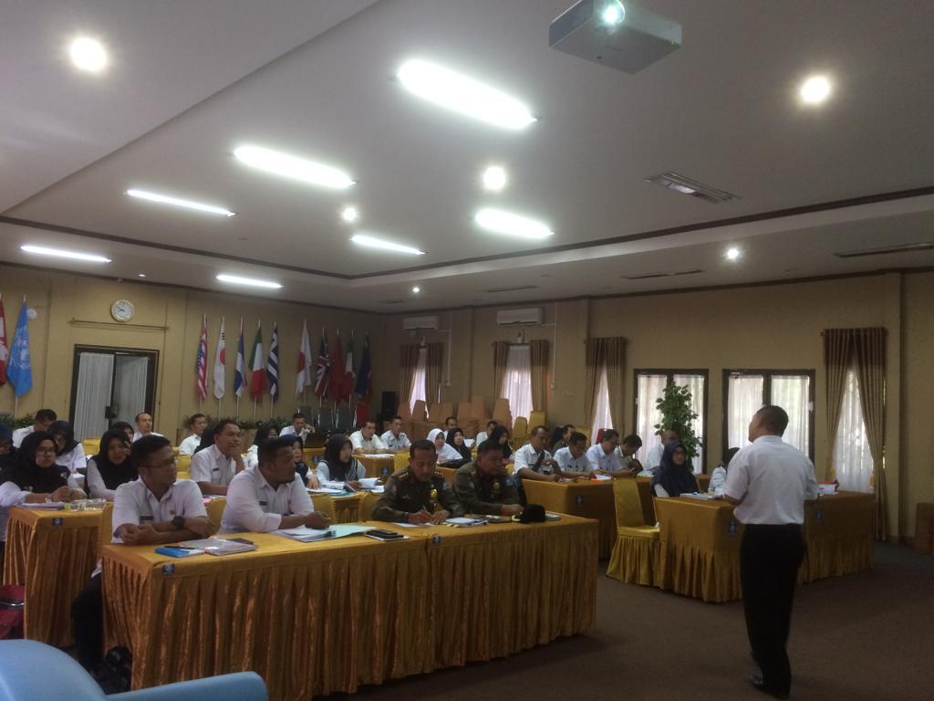 BKPSDMD Babel Gelar Refreshment Ujian Pengadaan Barang/Jasa