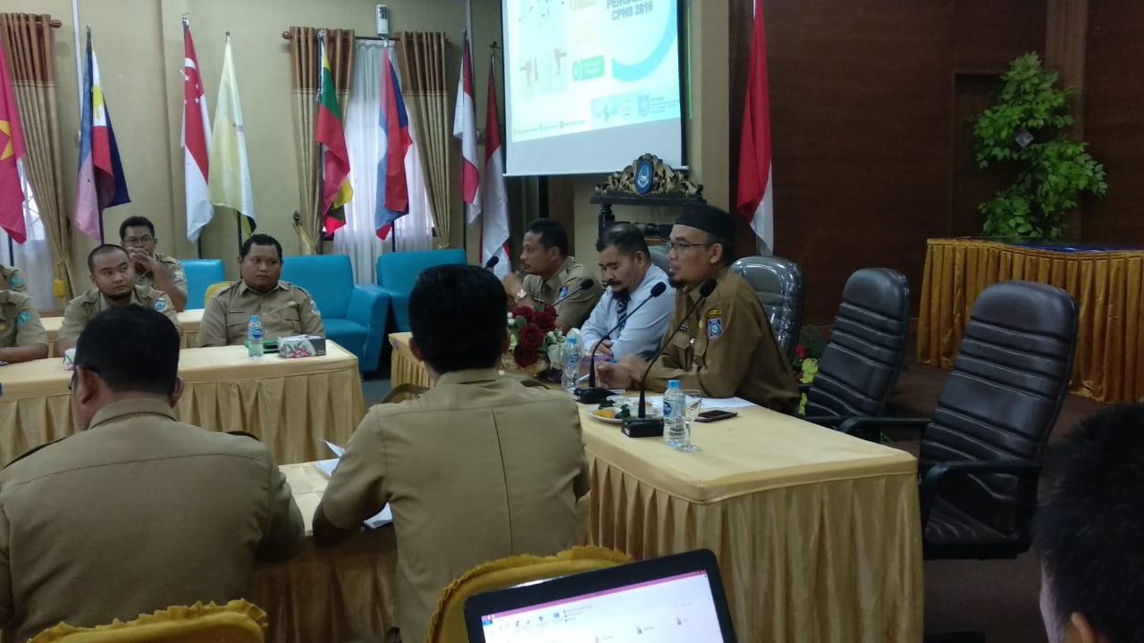BKPSDMD Babel Gelar Rapat Persiapan Penerimaan CPNS 2019