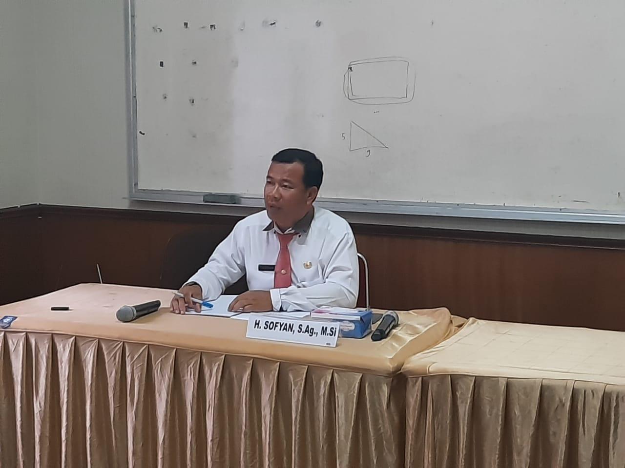 Sahirman Sebut Empat Kompetensi yang Harus Dimiliki Kepala Biro Umum