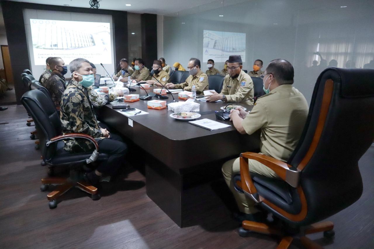 Gubernur Terima PT TASPEN dan BPJS Ketenagakerjaan Paparkan Jaminan Sosial Bagi Pegawai Honorer