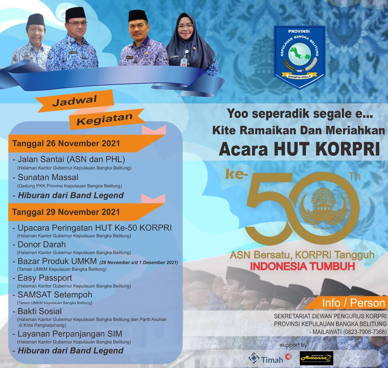 KORPRI Rayakan Setengah Abad Usia