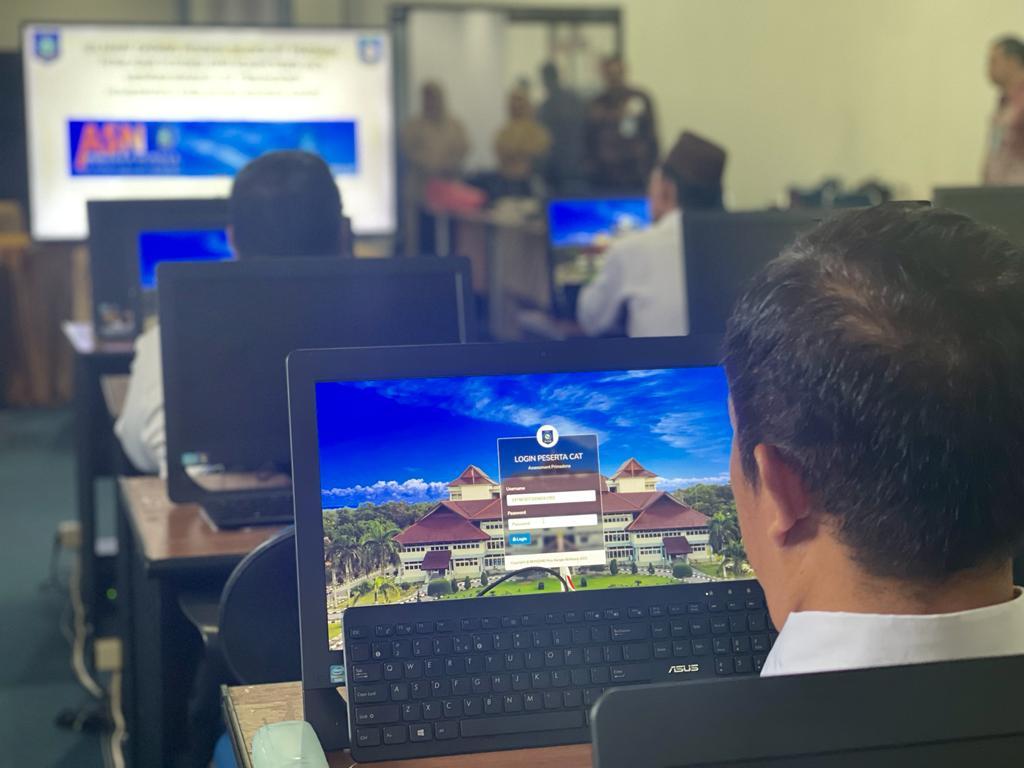 Tim Assessment Center BKPSDMD Babel Fasilitasi 21 Pejabat Administrator Bangka Barat