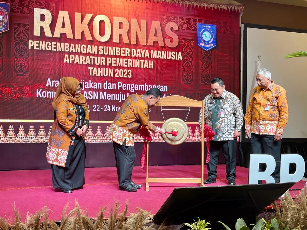 Rakornas PSDM Aparatur Pemerintah 2023 Dibuka, Bahas Dinamika Pengembangan Kompetensi