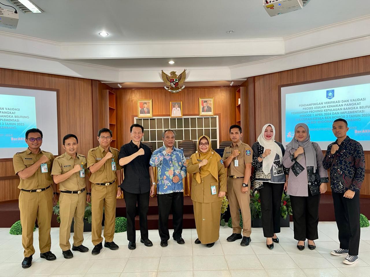 Kenaikan Pangkat PNS Babel Periode April 100 Persen. Luar Biasa!