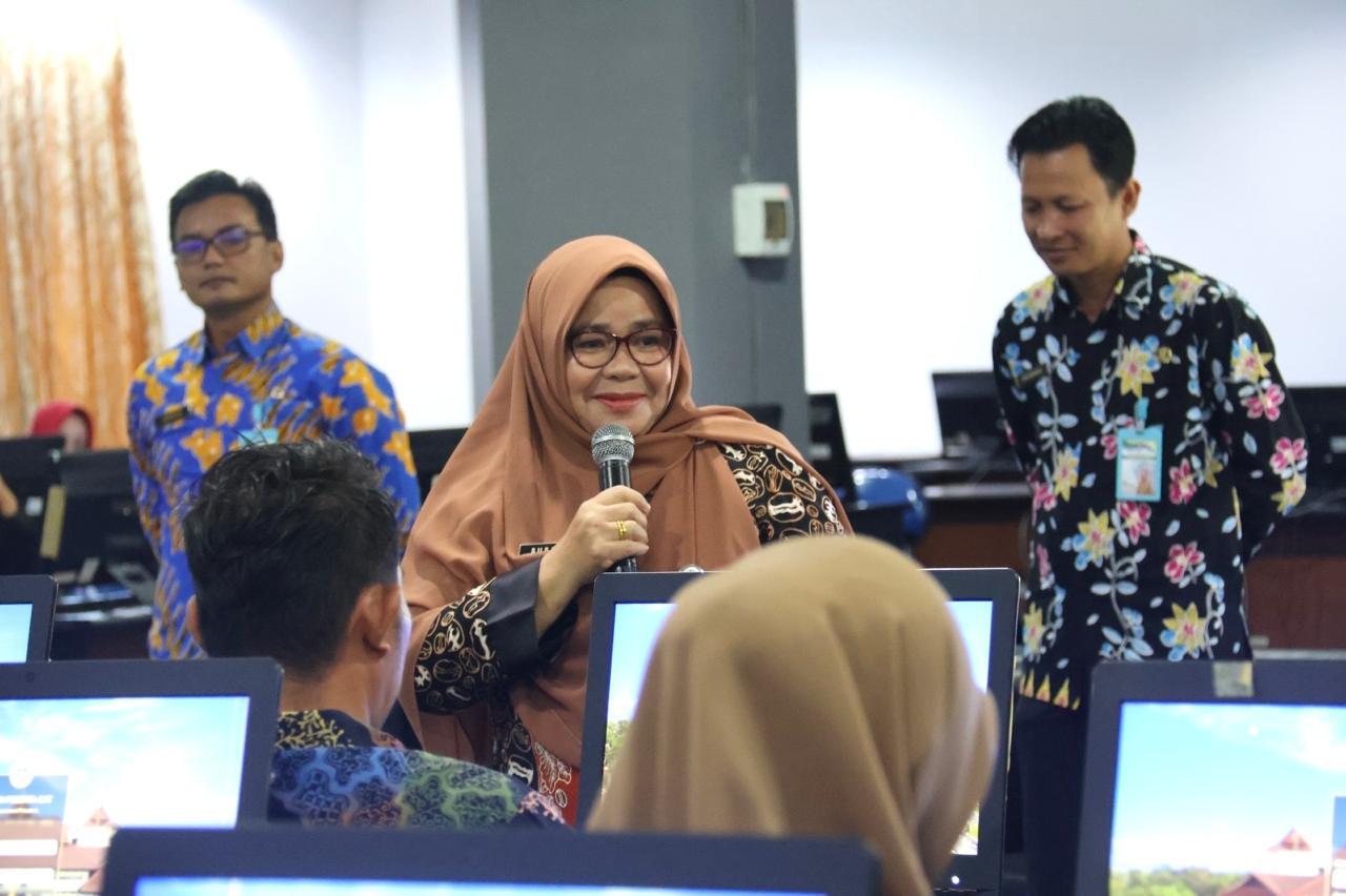 BKPSDMD Babel Gelar Ujian Dinas dan UPKP