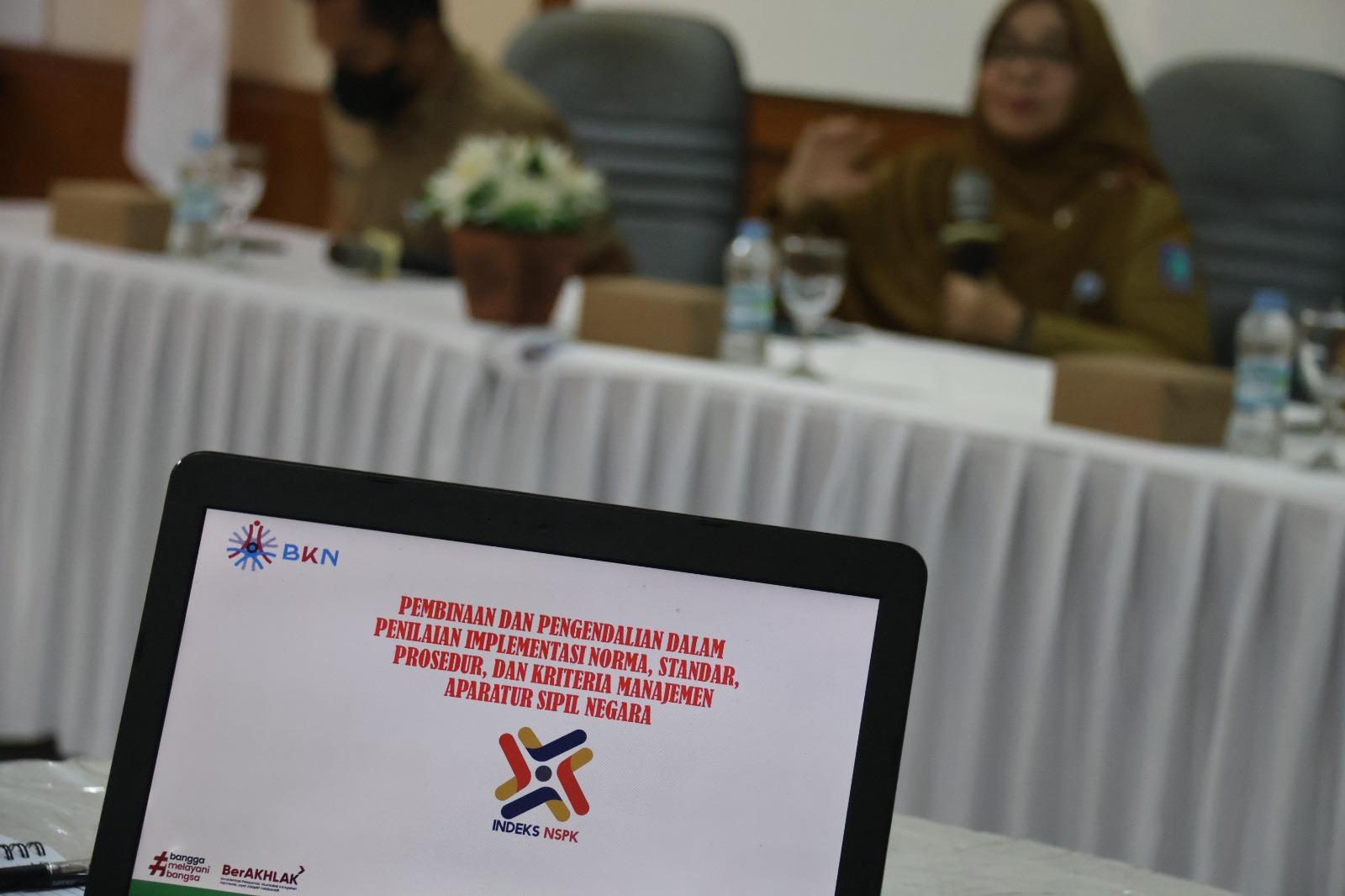 Pemerintah Provinsi Kepulauan Bangka Belitung Capai Peringkat I IP ASN untuk Wilayah Regional 7 BKN Palembang