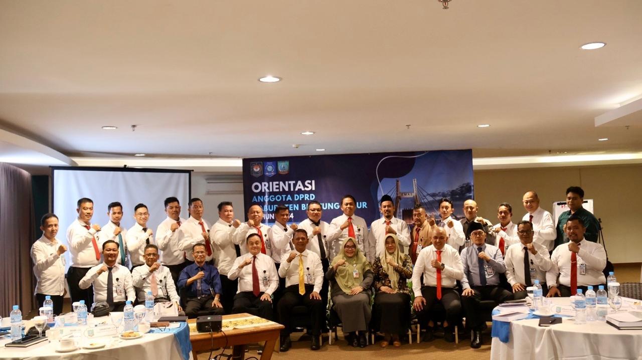 Orientasi DPRD Beltim, Harus Ada Perubahan dan Keluar Zona Nyaman