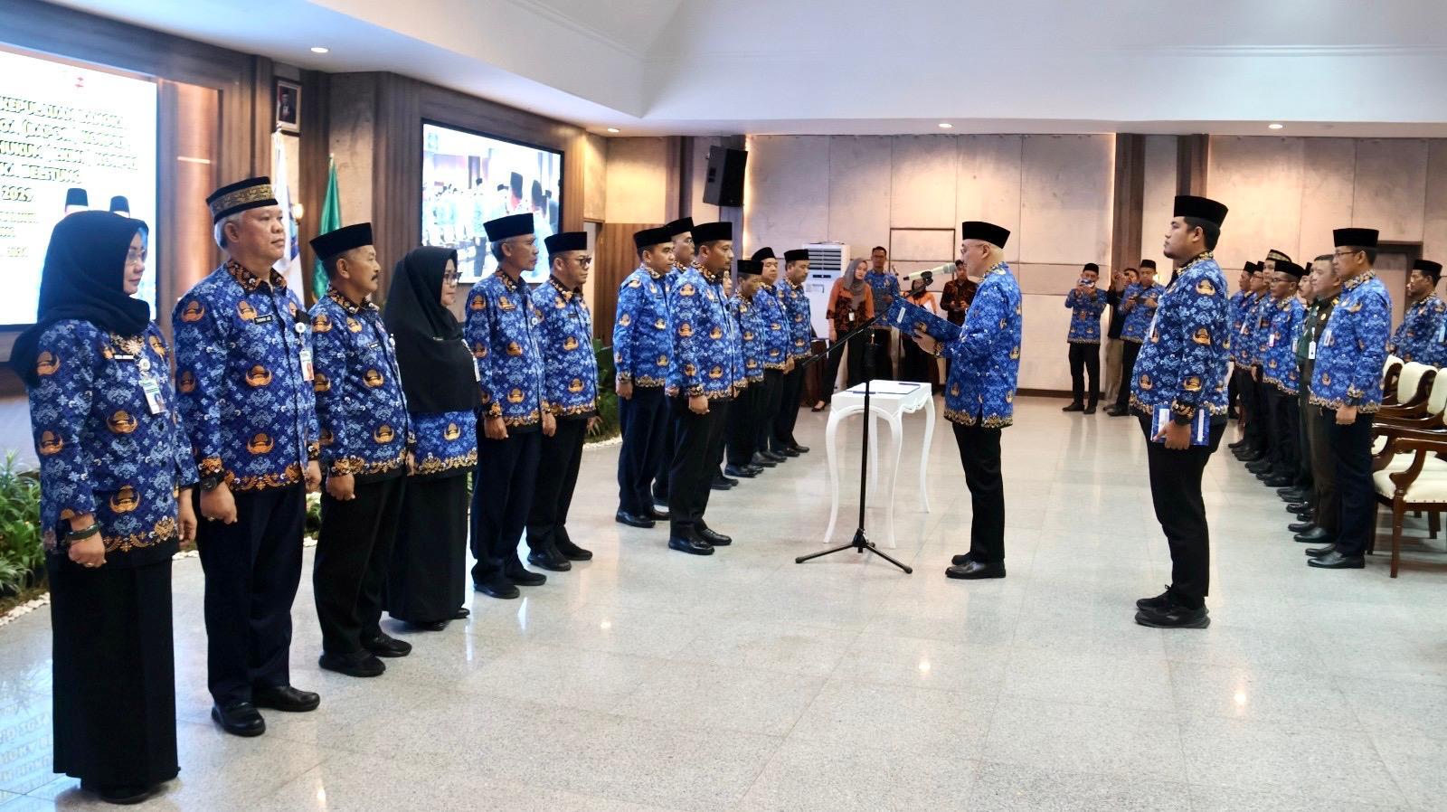 Pengukuhan Kepengurusan Baru DP KORPRI Babel, Netralitas Menyeragamkan Kebhinekaan