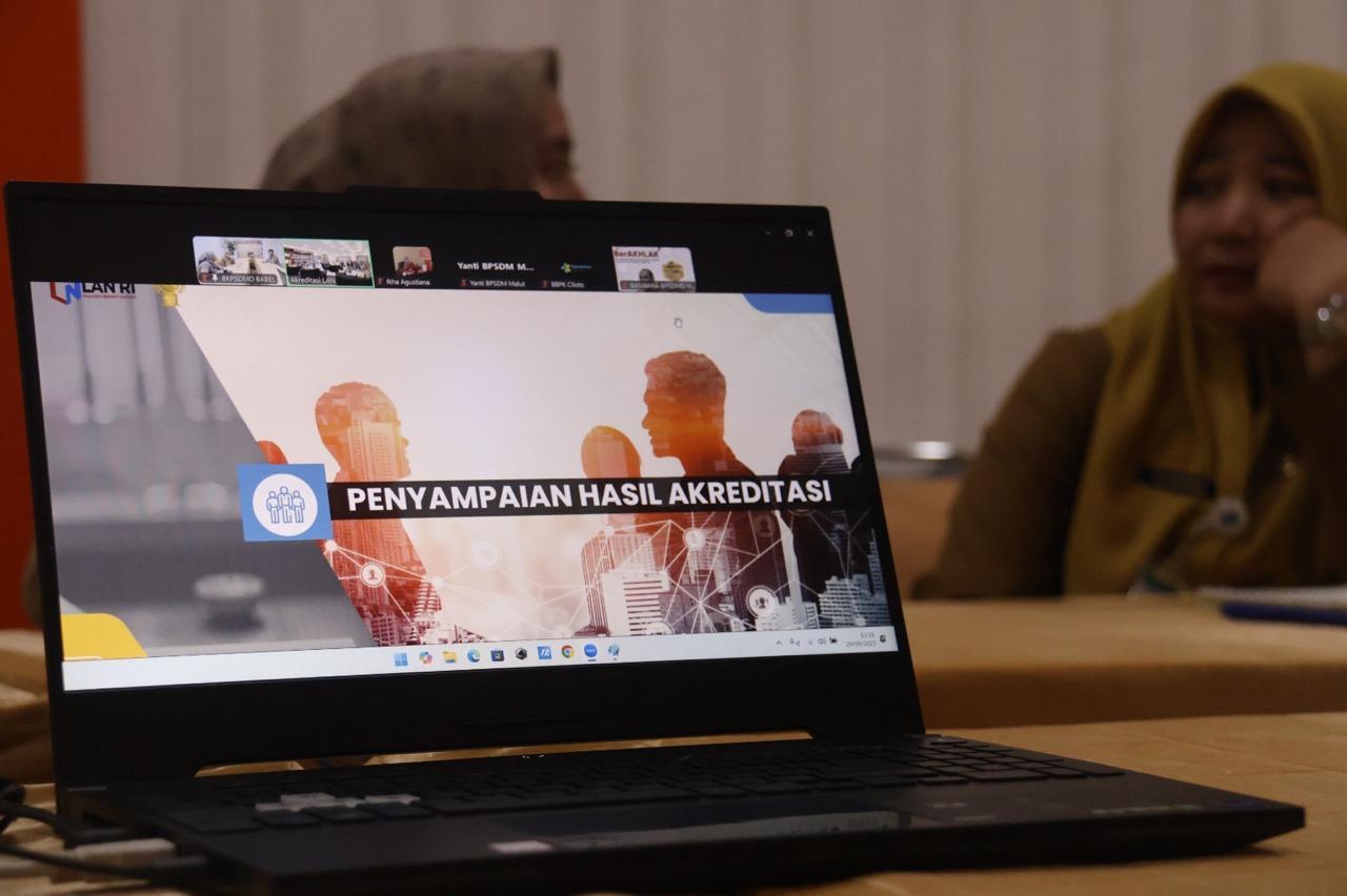 Nilai Akreditasi Penyelenggaraan Latsar BKPSDMD Babel Beranjak Naik