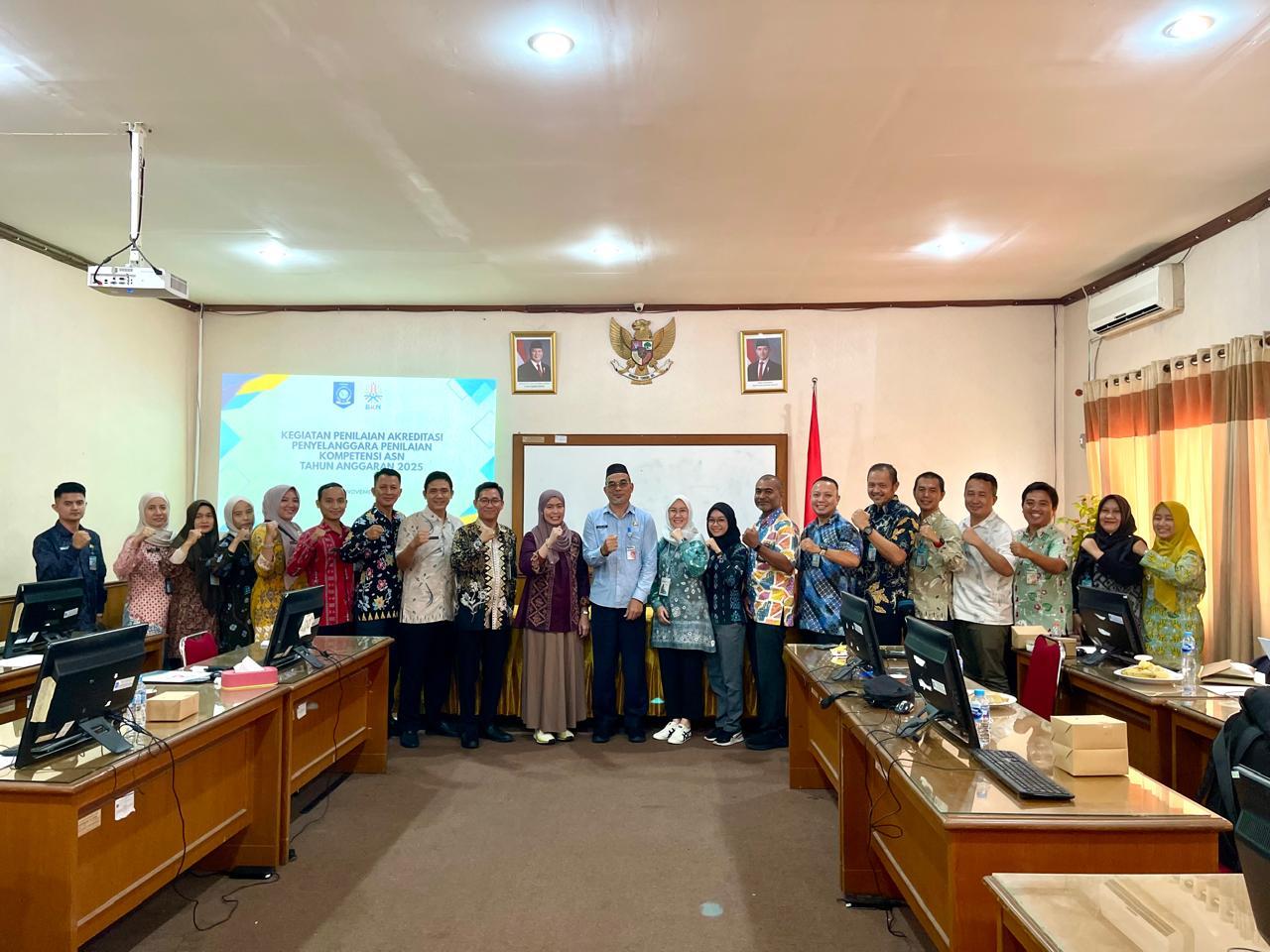 Jalani Penilaian Akreditasi LPK, BKPSDMD Berikan yang Terbaik