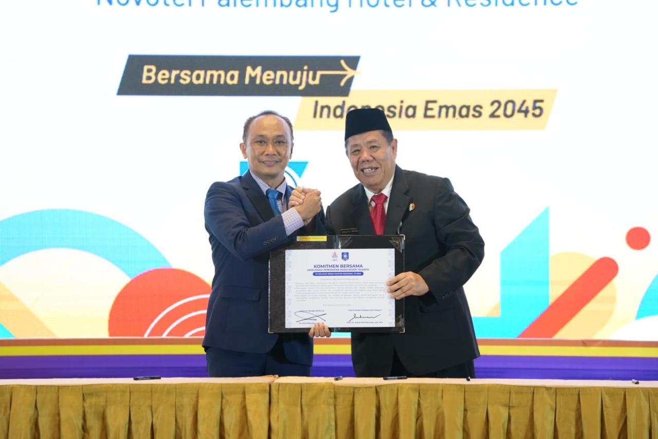 Bangka Belitung Raih Nilai Indeks Sistem Merit Tertinggi Se-Wilayah Kanreg VII BKN Palembang