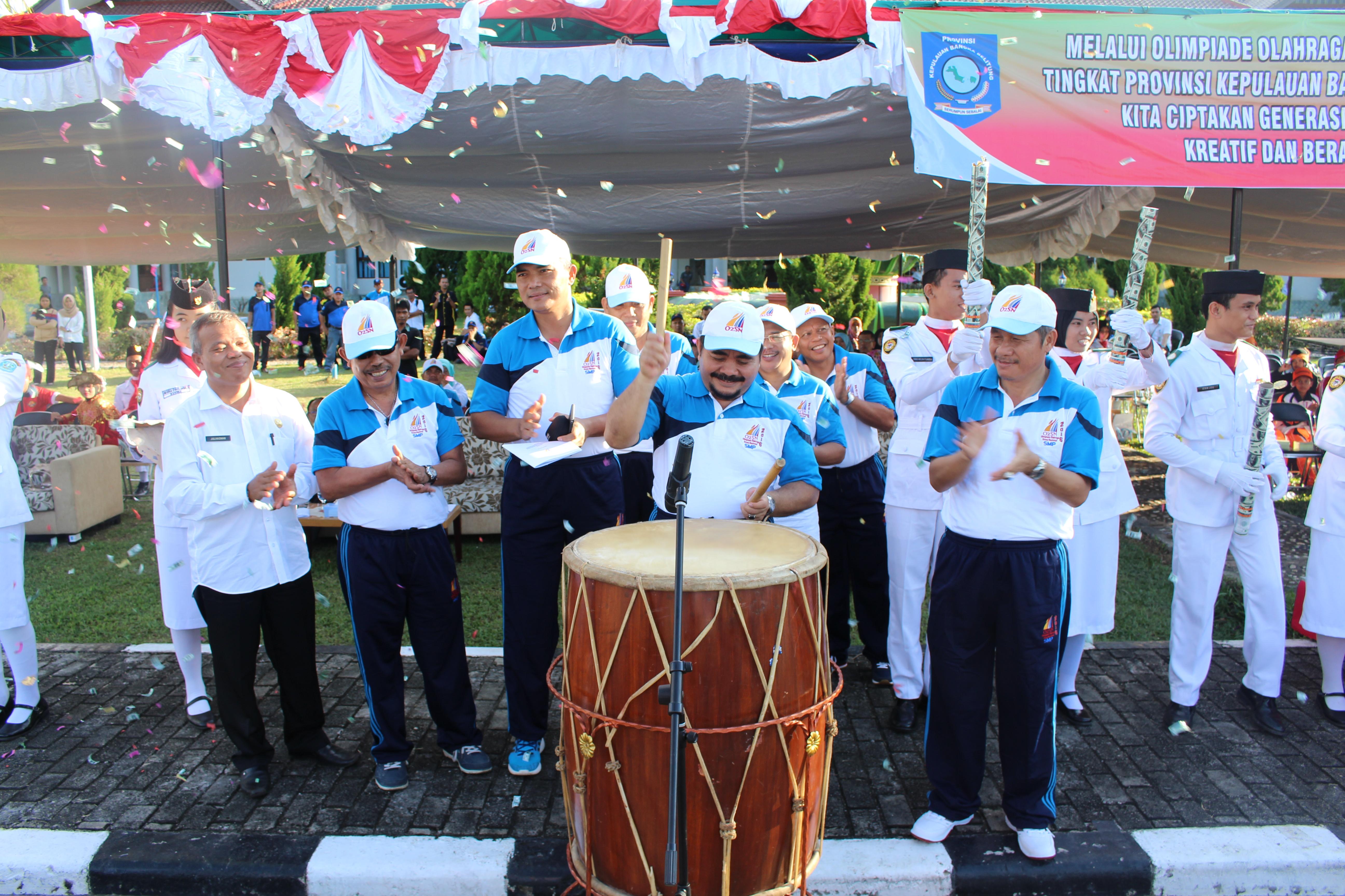 Asisten III Buka O2SN SD & SMP Tingkat Provinsi