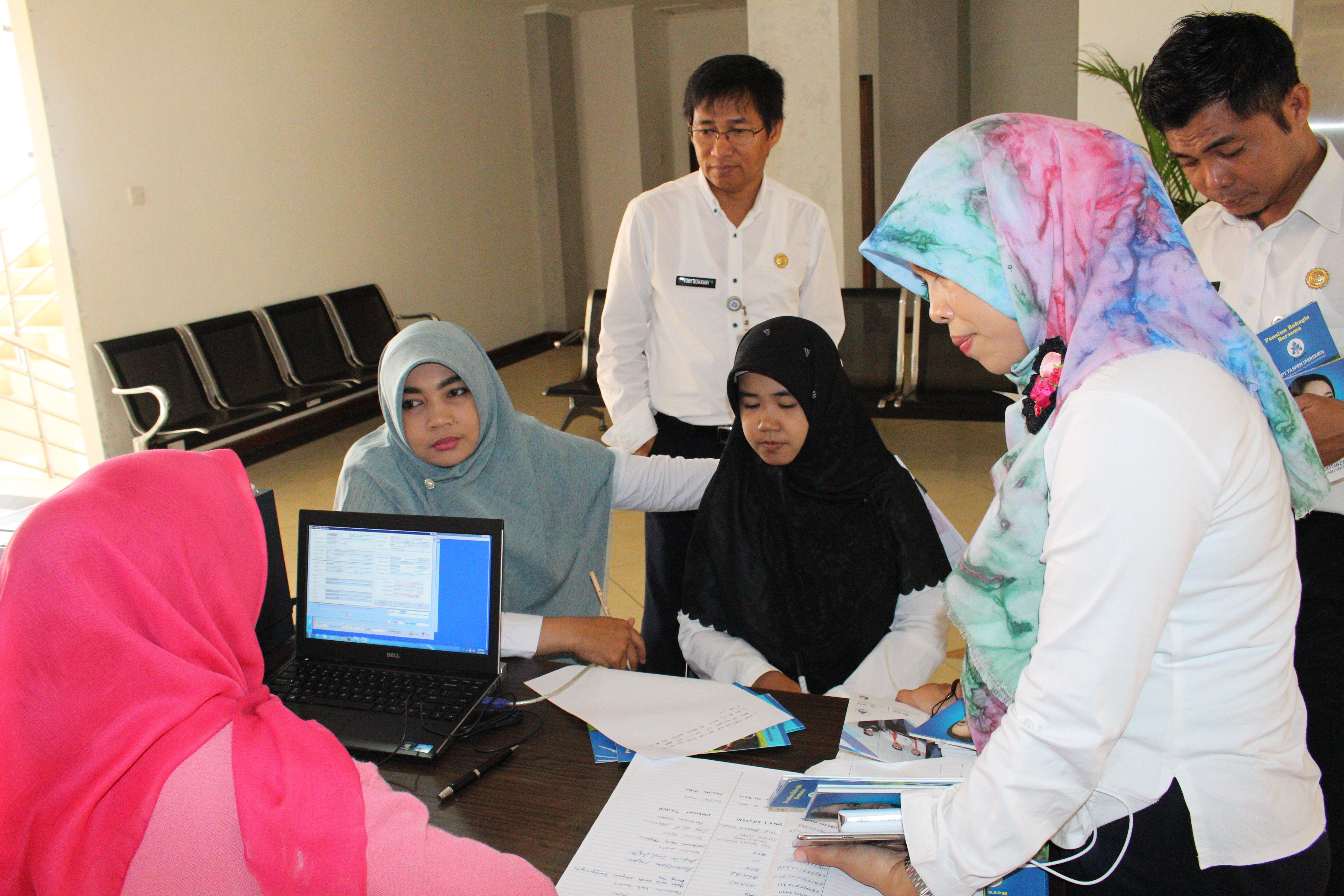 PT. TASPEN Berkantor Di BKD Pemprov Babel