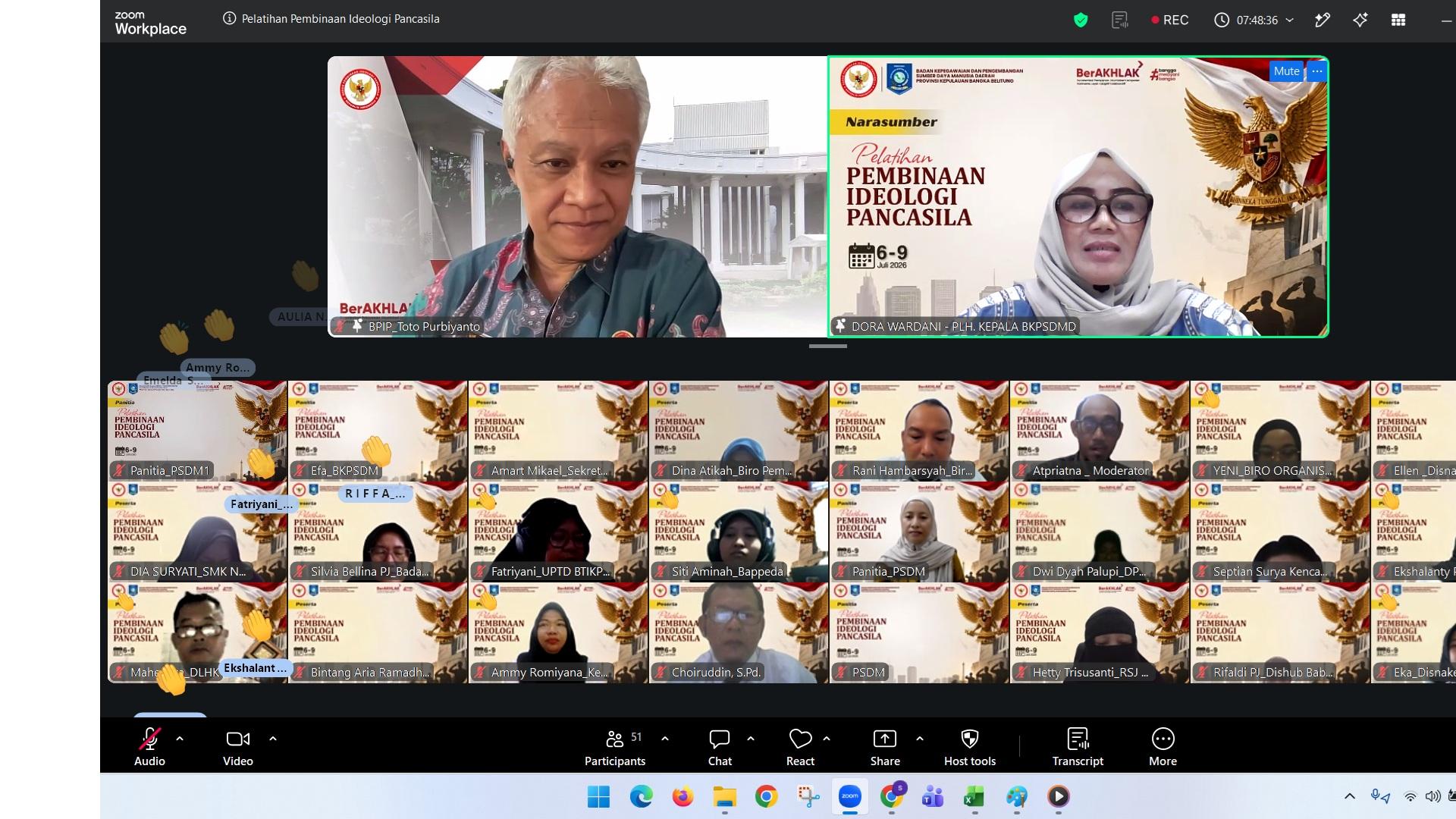Nilai-nilai Pancasila Kekuatan ASN dalam Menjaga Marwah Bangsa