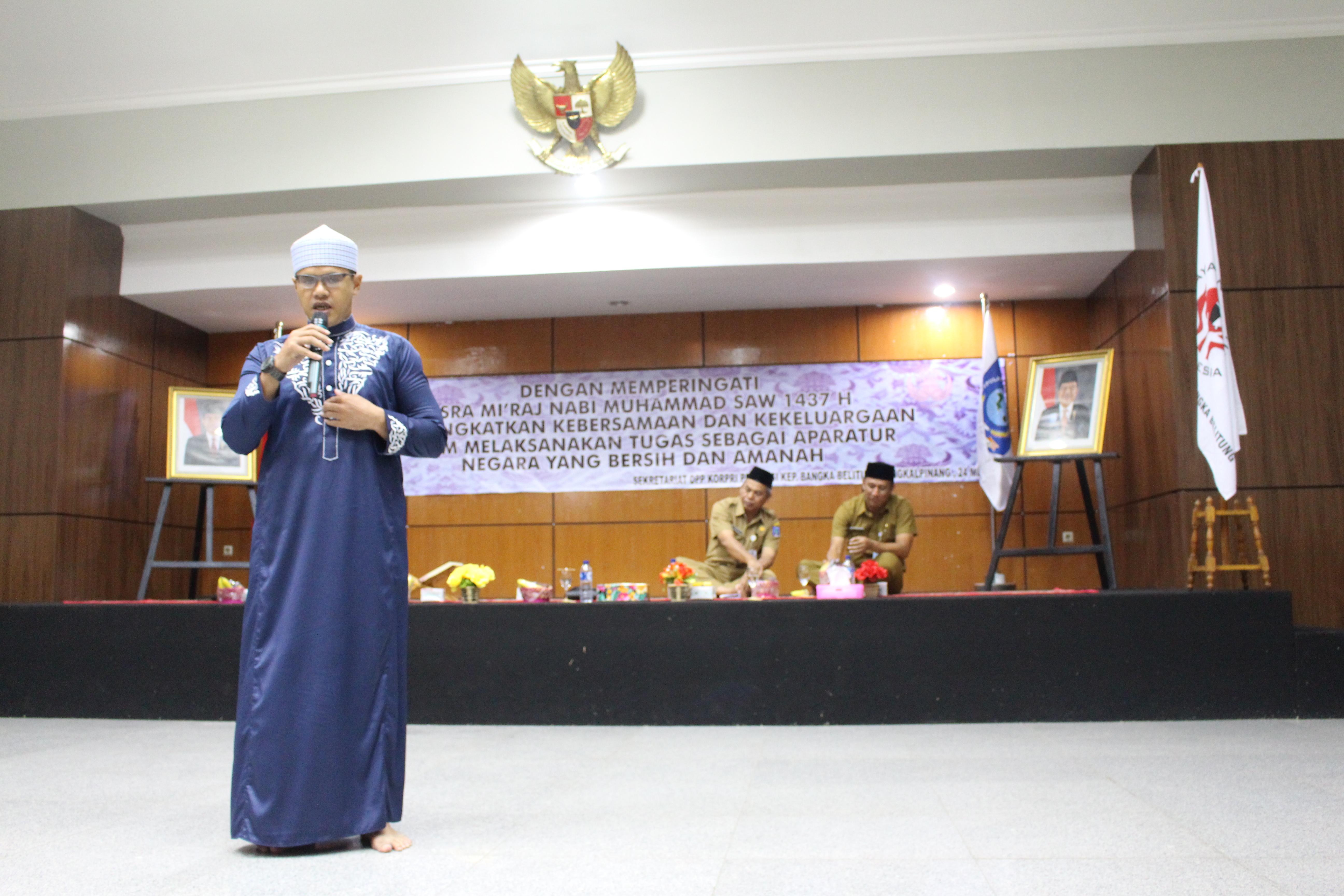 Lagi, PNS Pemprov Babel Diberi Siraman Rohani