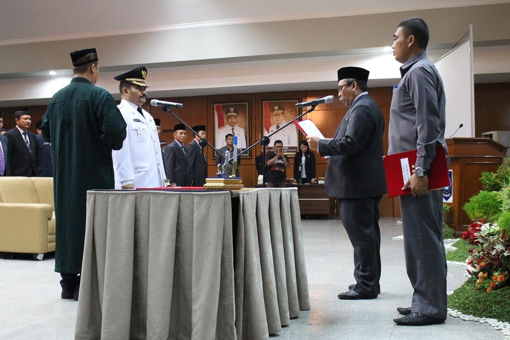 Sahirman Gantikan Huzarni Sebagai Pj. Bupati Bangka Selatan