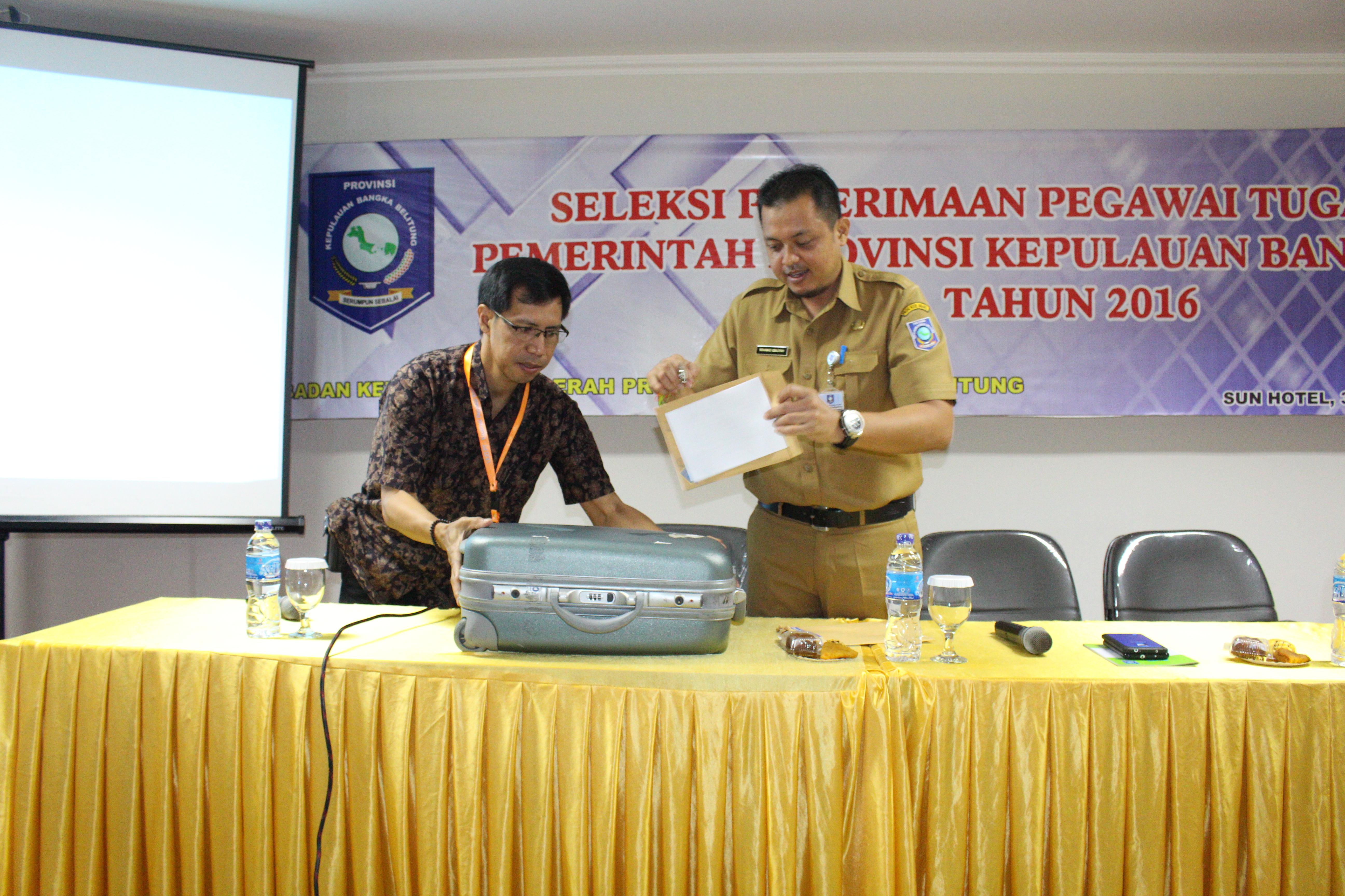 20 PNS Pemprov Babel Seleksi Penerimaan Pegawai Tubel