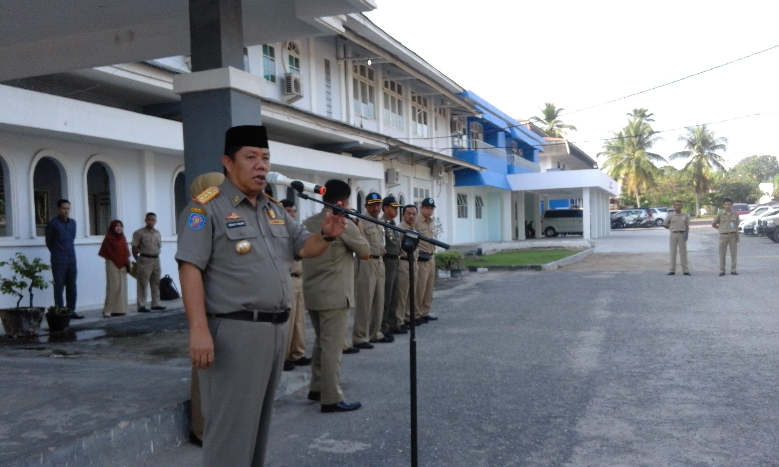 Wagub Jadi Pembina Apel Pagi Pegawai RSJ