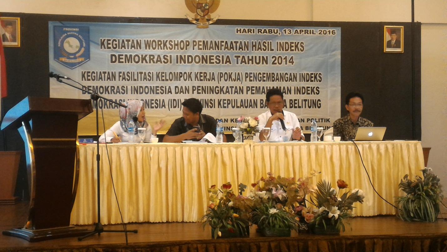 Indeks Demokrasi Babel 2014 Peringkat 11