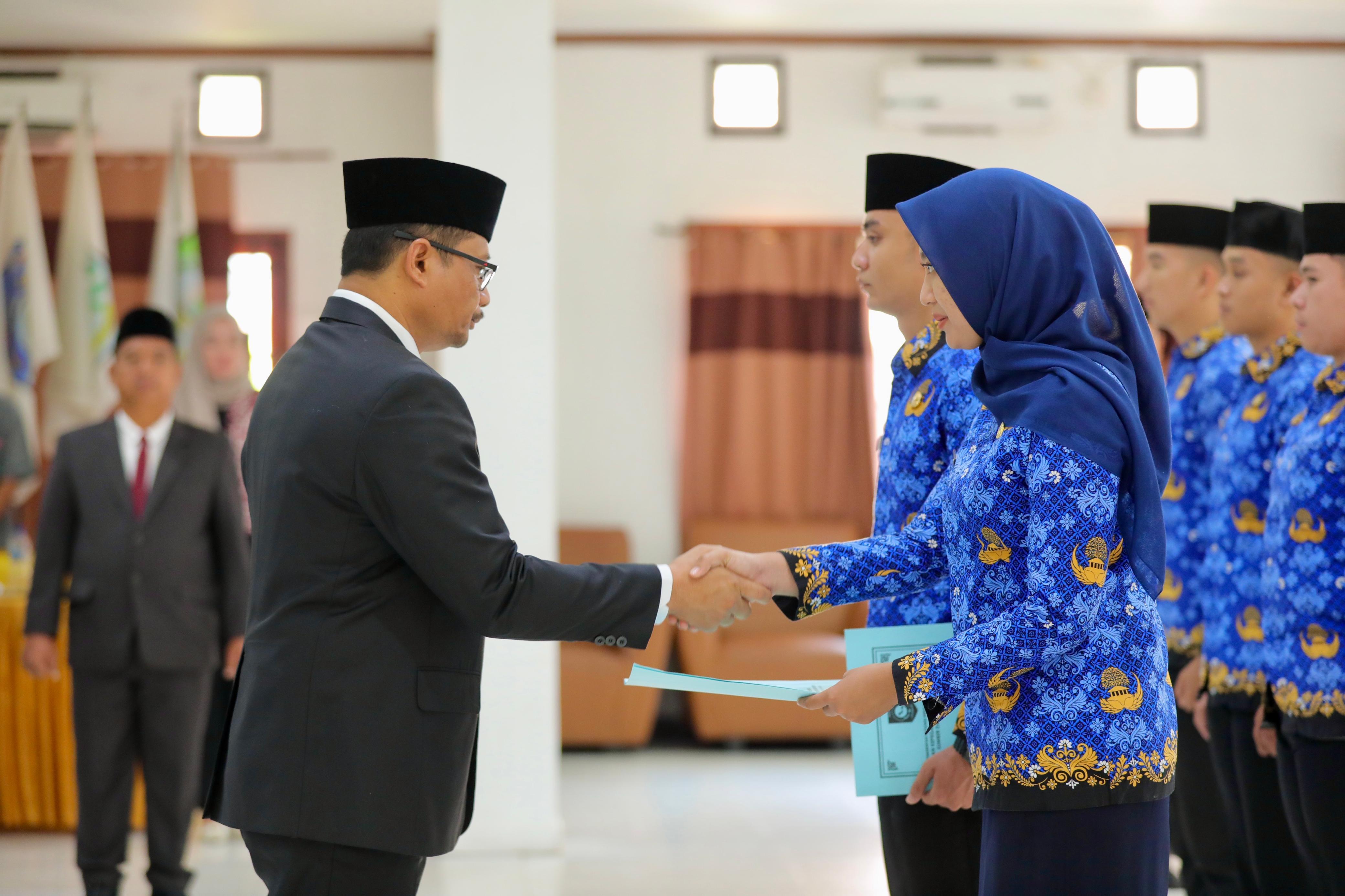 Pelantikan CPNS IPDN, Pj. Sekda Fery: Luruskan Niat dan Jaga Etika