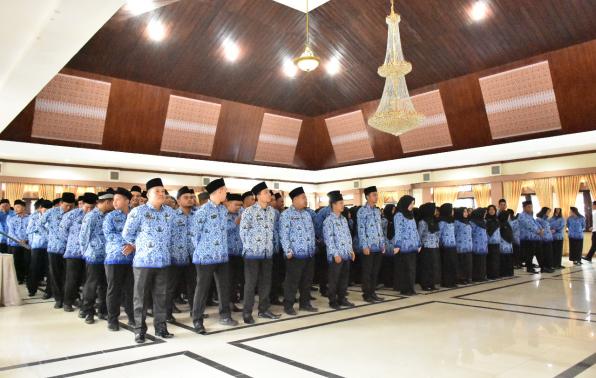 Para CPNS Babel 2018 siap diangkat menjadi PNS.